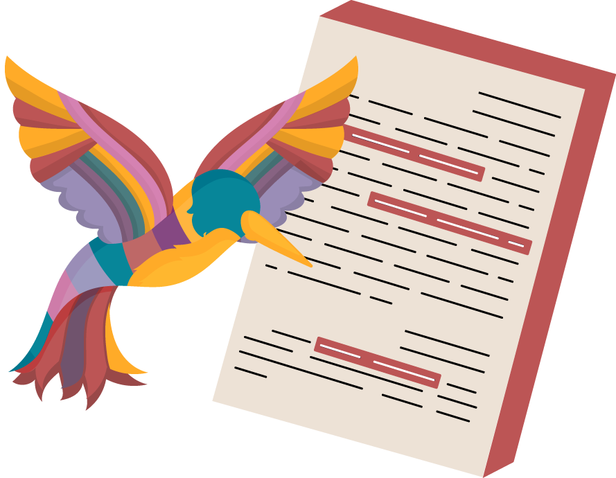 Ilustración de sentencia